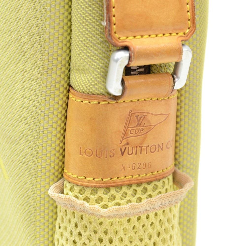 Louis Vuitton Yellow LV Cup Weatherly Crossbody Bag Brown Light