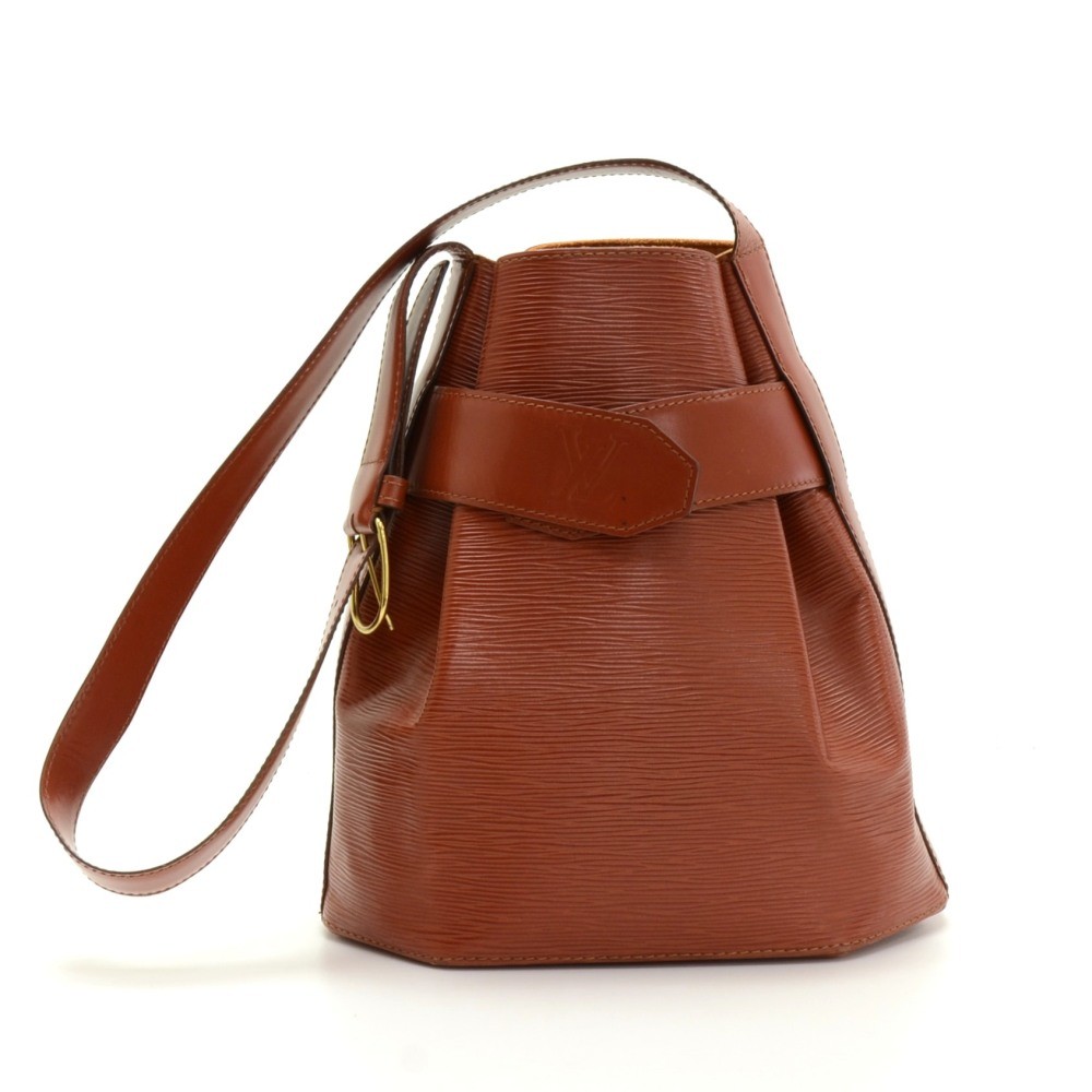 Louis Vuitton, Bags, Auth Louis Vuitton Epi Sac De Paul Pm M8203 Womens  Shoulder Bag Kenyan Brown