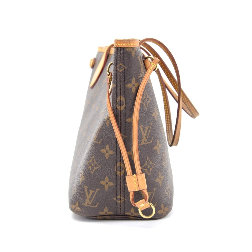 Sold at Auction: Louis Vuitton Neverfull PM Shoulder Bag, in orange epi  calf leather with silver brass hardware, opening to an orange suede lined  int