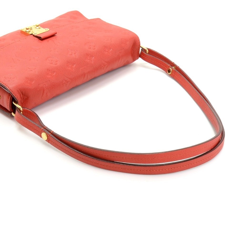 Louis Vuitton Fascinante Shoulder Bag, Red Monogram Empreinte