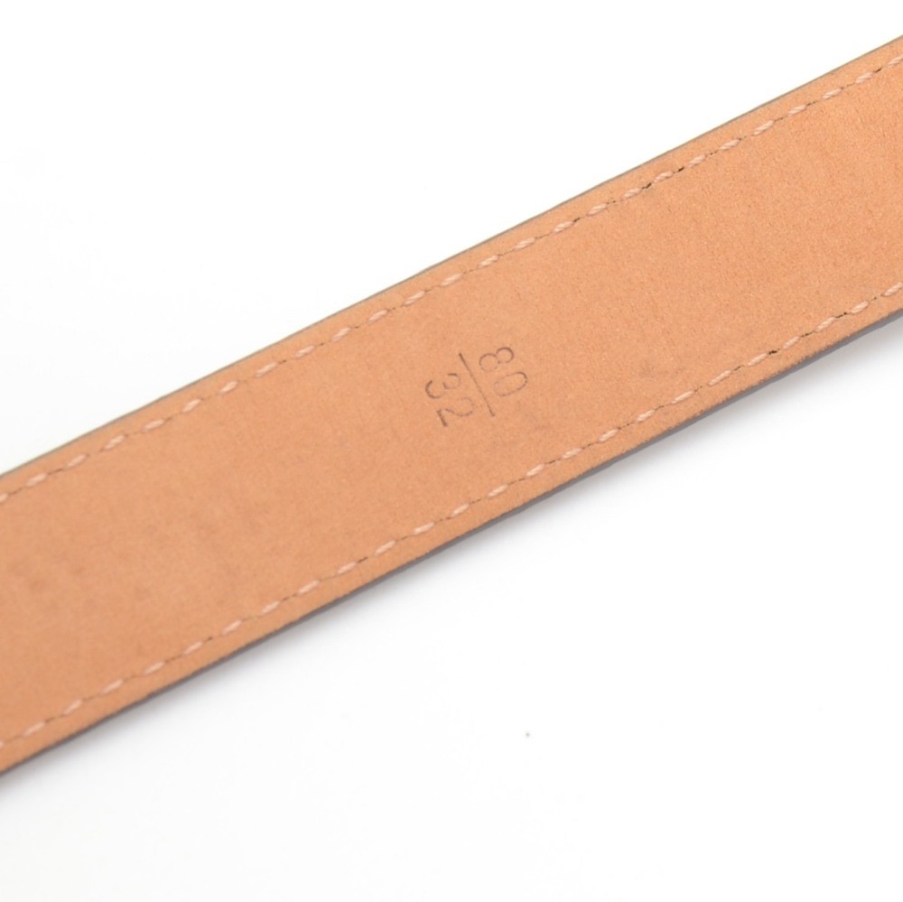 Initiales leather belt Louis Vuitton Pink size 80 cm in Leather - 29572365