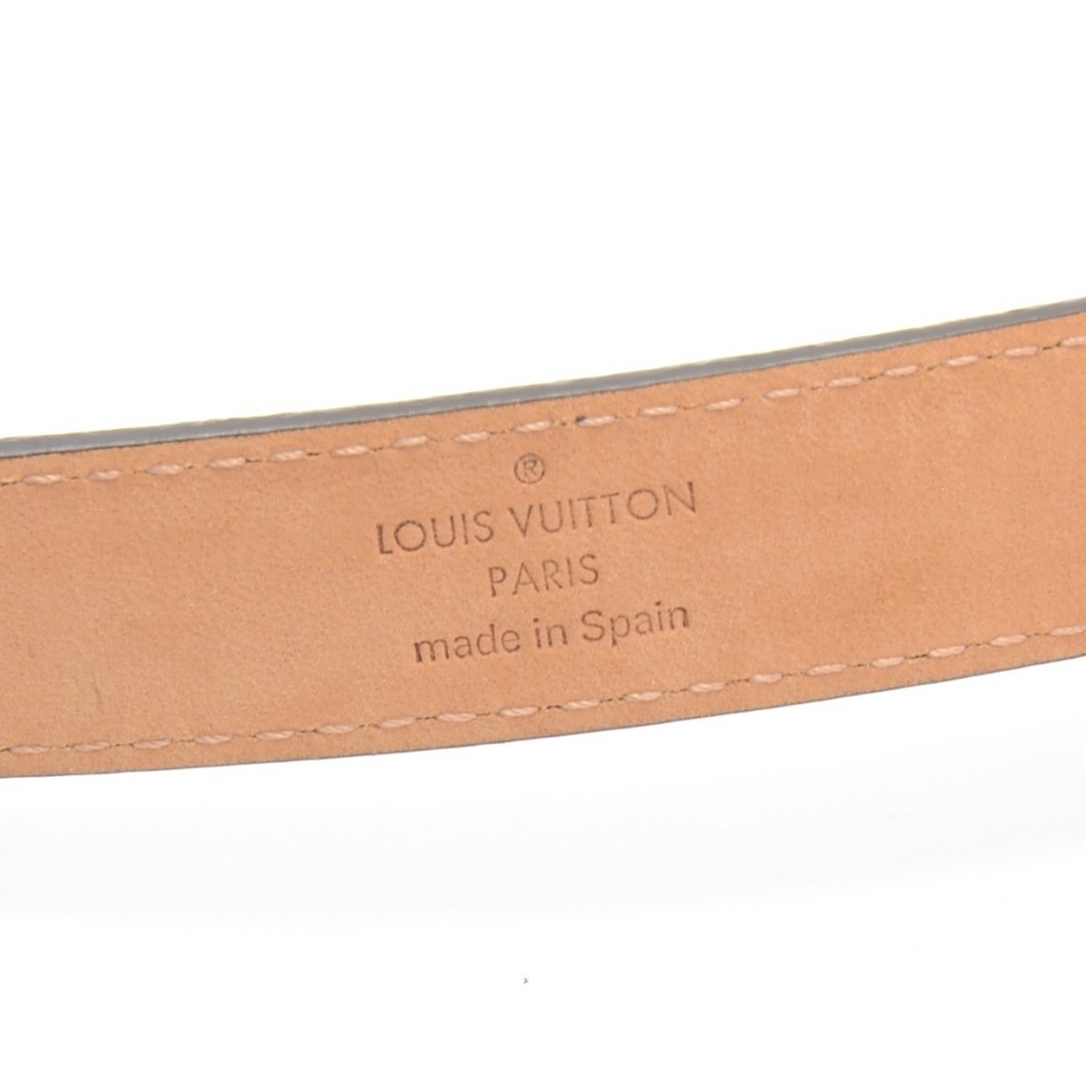 Buy Louis Vuitton monogram LOUIS VUITTON Centure LV Initial Monogram M9821  Belt 80/32 Brown / 083377 [Used] from Japan - Buy authentic Plus exclusive  items from Japan