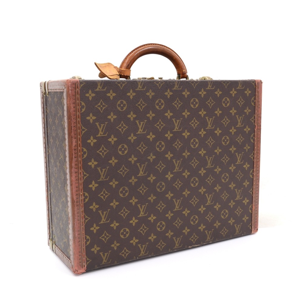 Authentic Louis Vuitton Cotteville 50 Vintage Monogram Signature Trunk M  Luggage