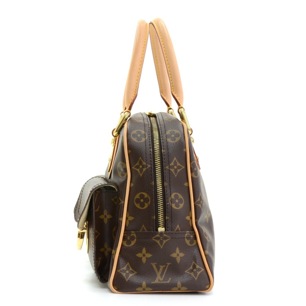 Authentic Louis Vuitton Manhattan GM hand painted - general for