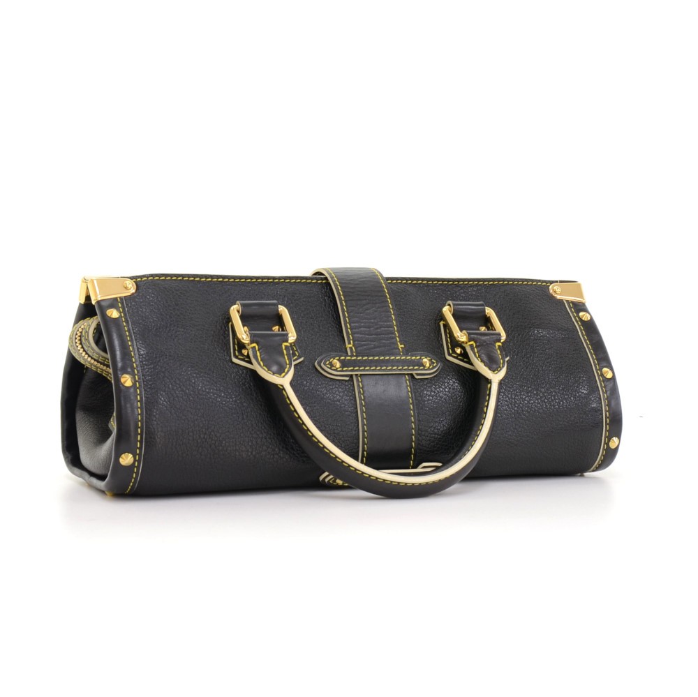 Suhali L'Epanoui PM Top handle bag in Calfskin, Gold Hardware