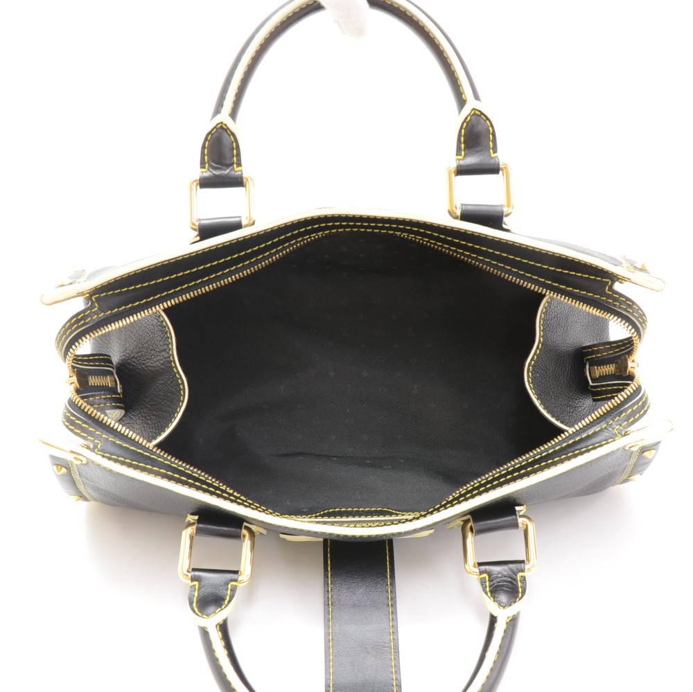 Louis Vuitton L\'Epanoui PM Black Suhali Leather Hand Bag – Luxify