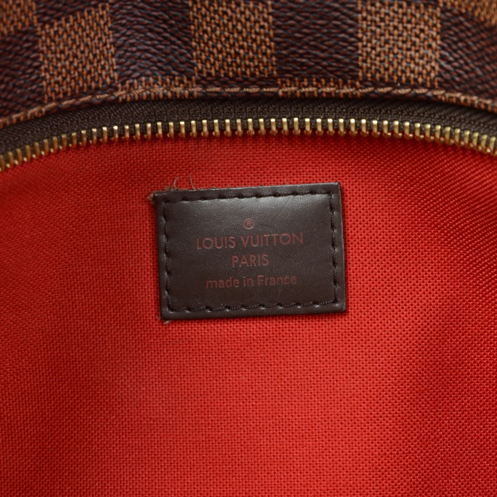 LOUIS VUITTON Bloomsbury GM Shoulder Bag Damier Leather Brown N42250 86MY818