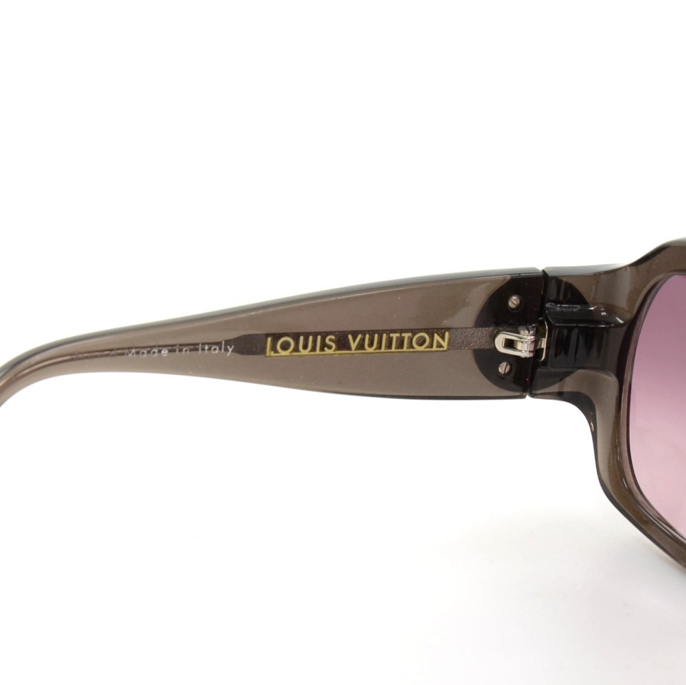 Louis Vuitton Flower Logo Ursula GM Z0103W Purple Sunglasses