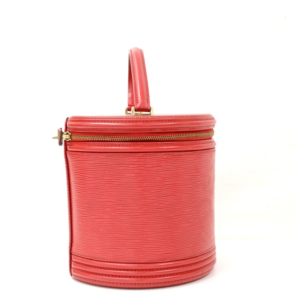 Louis Vuitton Epi Cannes Vanity Bag - Red Handle Bags, Handbags