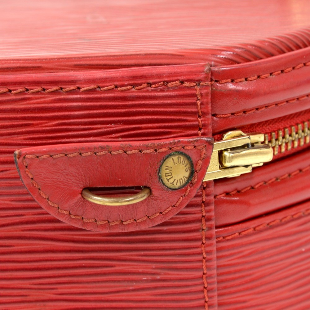 Rank A ｜ LV Cannes Epi Castilian Red Handbag Vanity Bag｜23042006 – BRAND GET