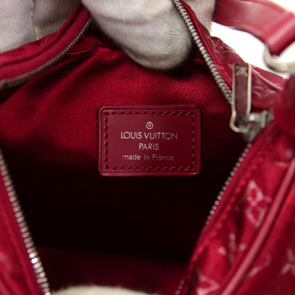 Louis Vuitton Louis Vuitton Boulogne PM Fuchsia Red Mini Monogram