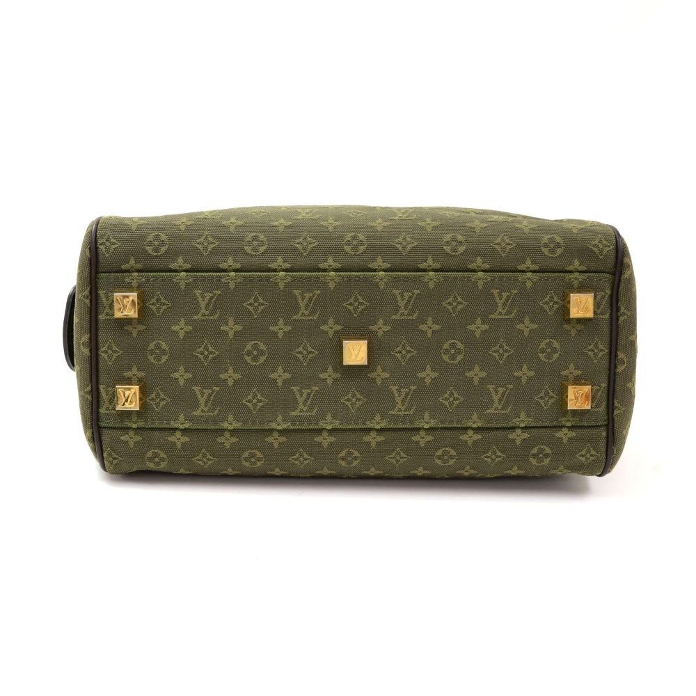 Louis Vuitton Green Monogram Mini Lin Josephine PM Shoulder Bag For Sale at  1stDibs