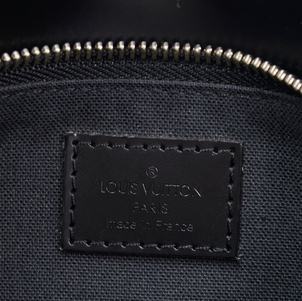 Louis Vuitton Louis Vuitton Hoche Black Epi Leather Wristlet Clutch