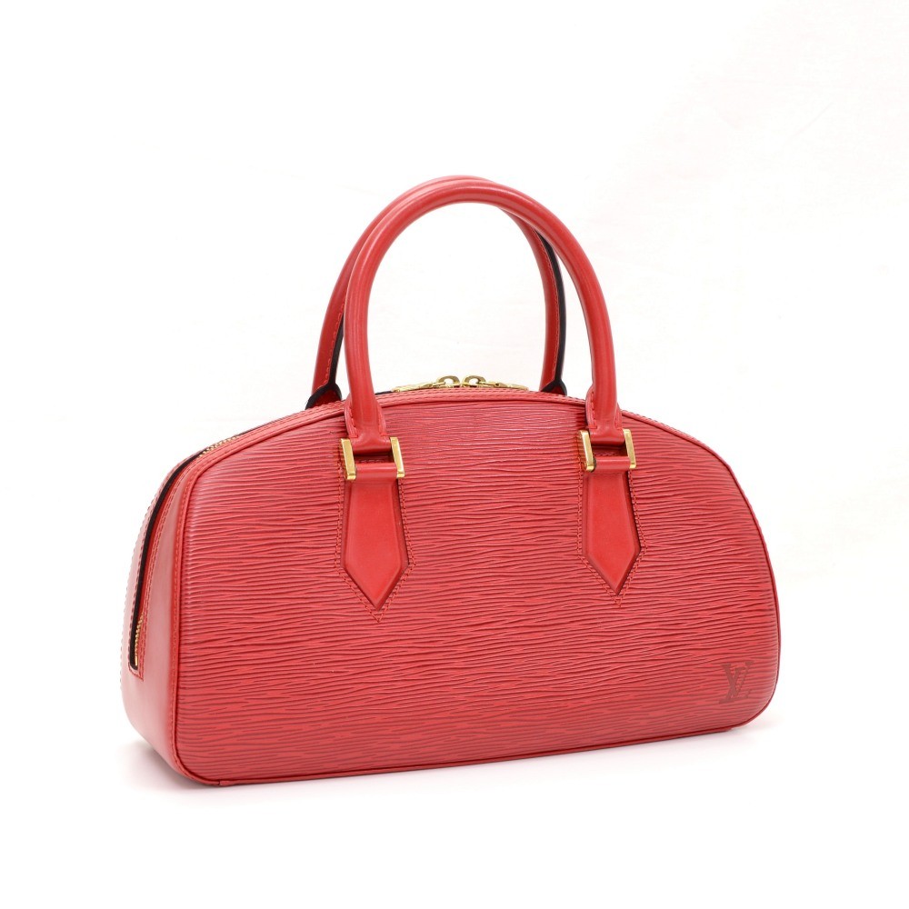 Louis Vuitton // Red Epi Leather Jasmin Top Handle Bag – VSP Consignment