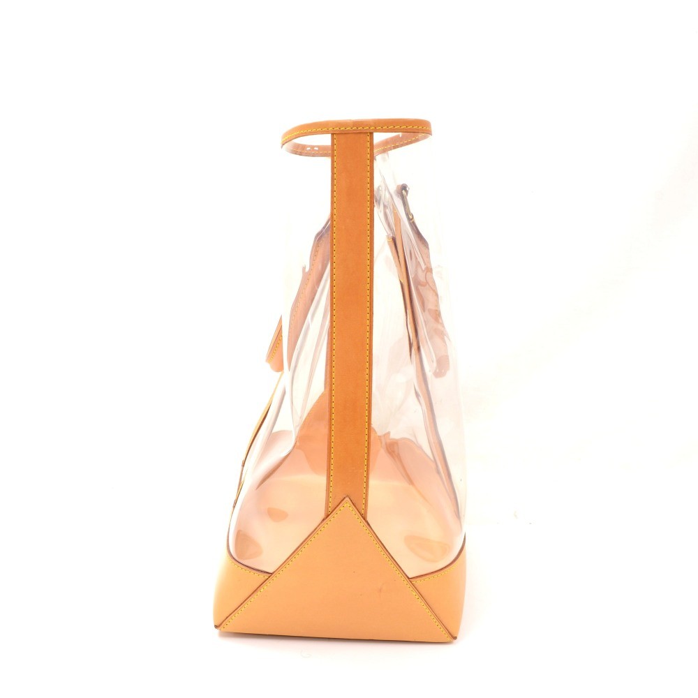 Vintage Louis Vuitton Isaac Mizrahi Clear Vinyl x Leather Limited Tote Bag  at 1stDibs