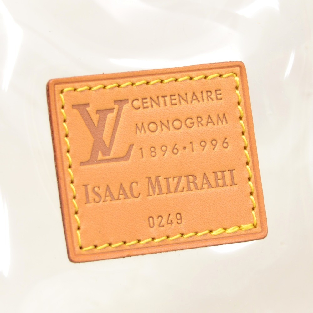 Louis Vuitton Centenaire Sac Isaac Mizrahi Clear Leather Vinyl ref.438318 -  Joli Closet