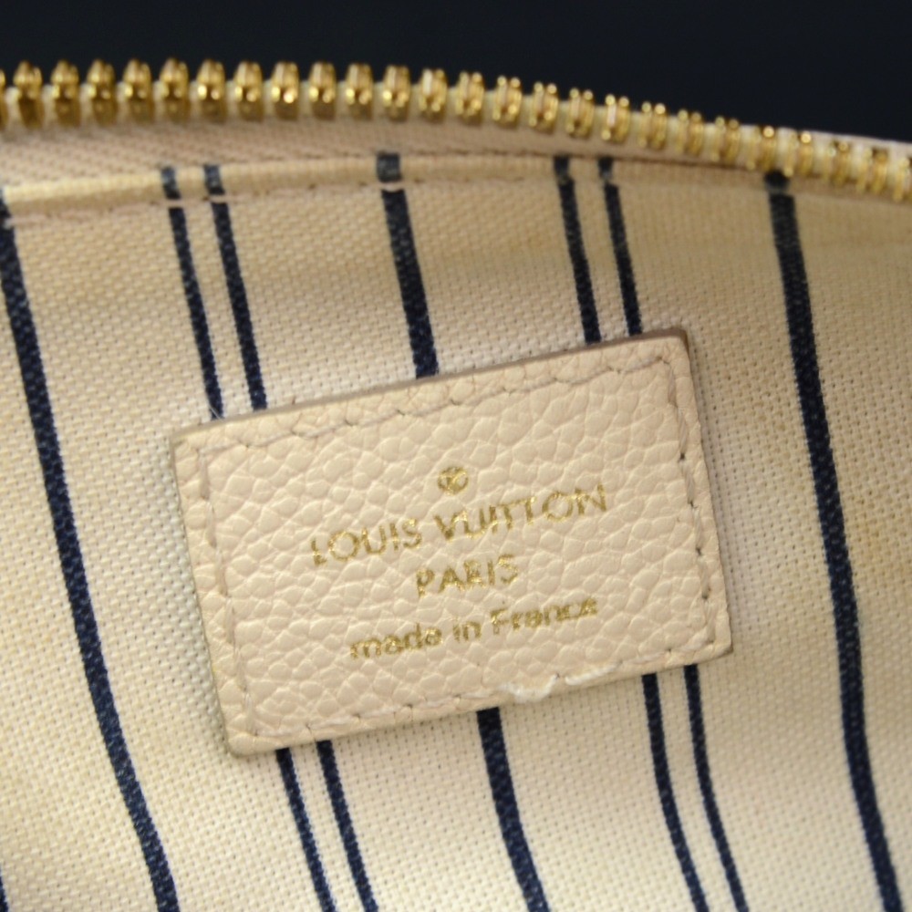Louis Vuitton Louis Vuitton Lumineuse PM White Orient Empreinte