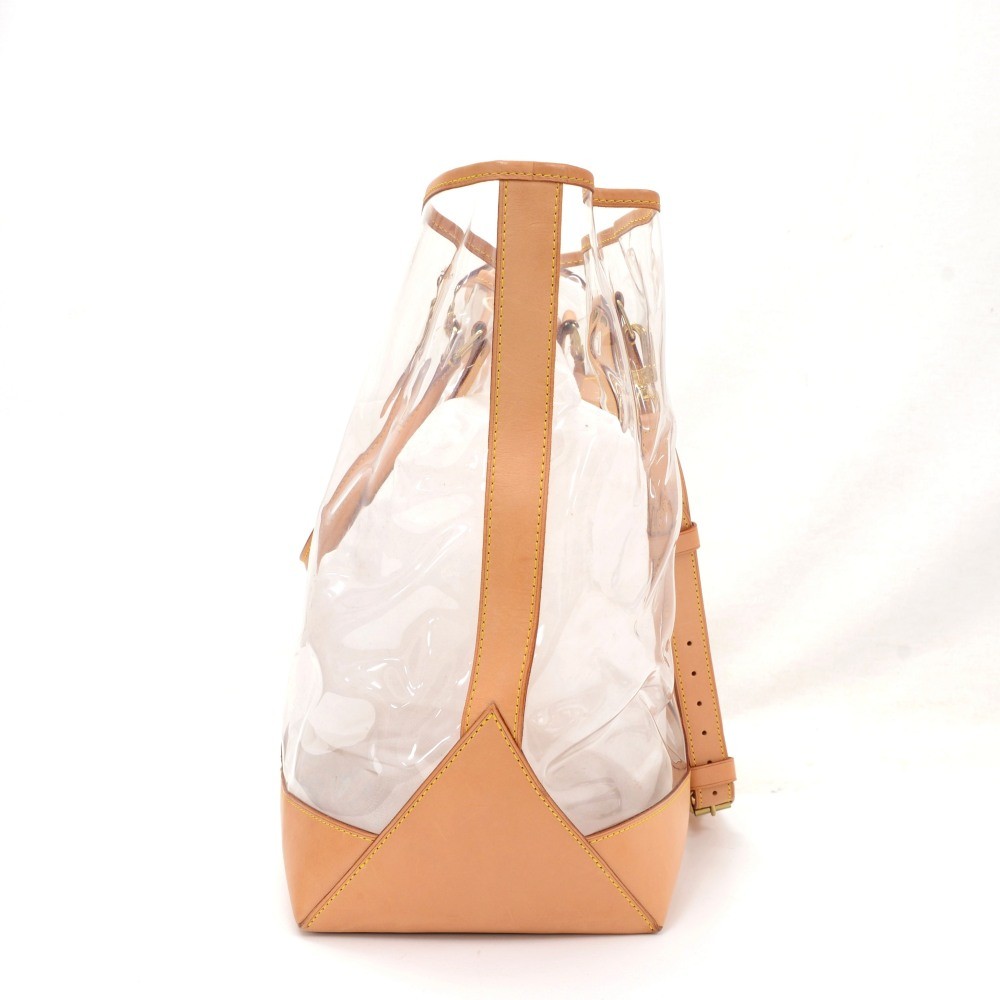 Vintage Louis Vuitton Isaac Mizrahi Clear Vinyl x Leather Limited Tote Bag  at 1stDibs