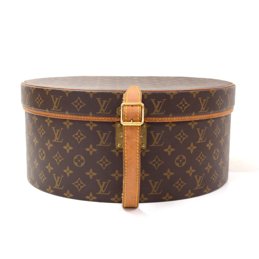 Louis Vuitton Monogram Canvas Boite Chapeaux Ronde Hot Box 40 Louis Vuitton