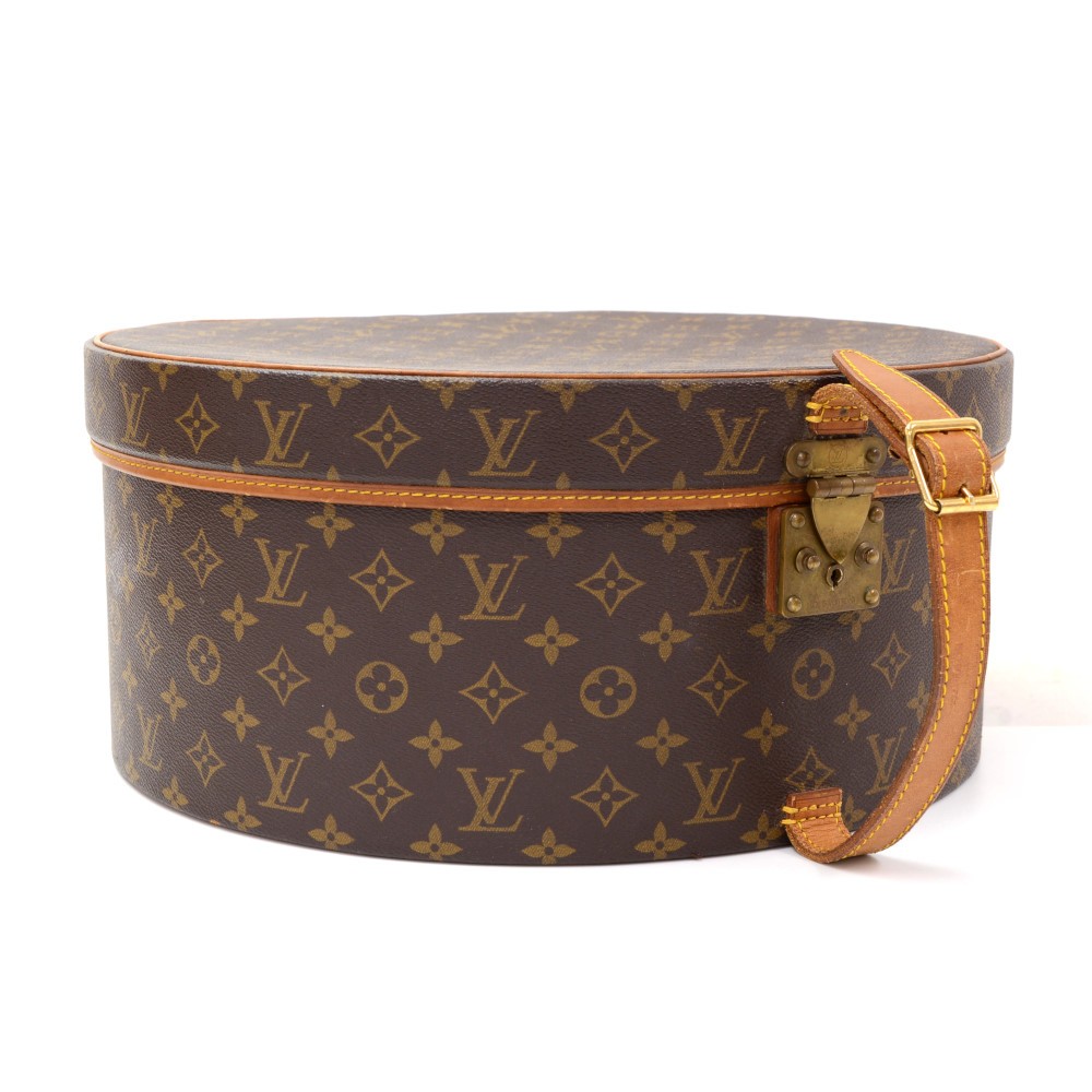 Louis Vuitton Brown Monogram Canvas Boite Chapeaux Hat Box 40 Gold  Hardware, 2022 Available For Immediate Sale At Sotheby's