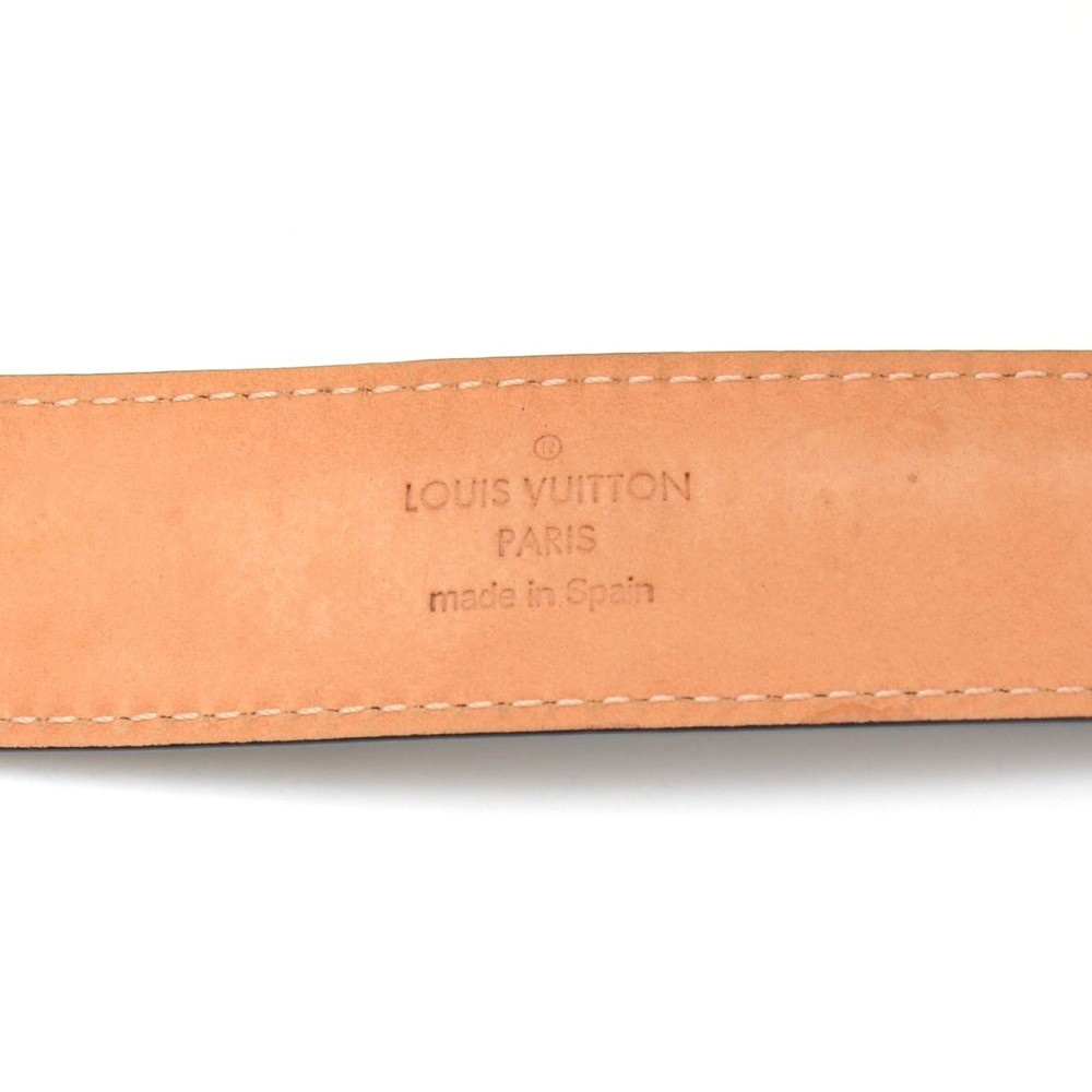 Louis Vuitton 110/44 Bordeaux Taiga Leather Ceinture Belt 96lk412s –  Bagriculture