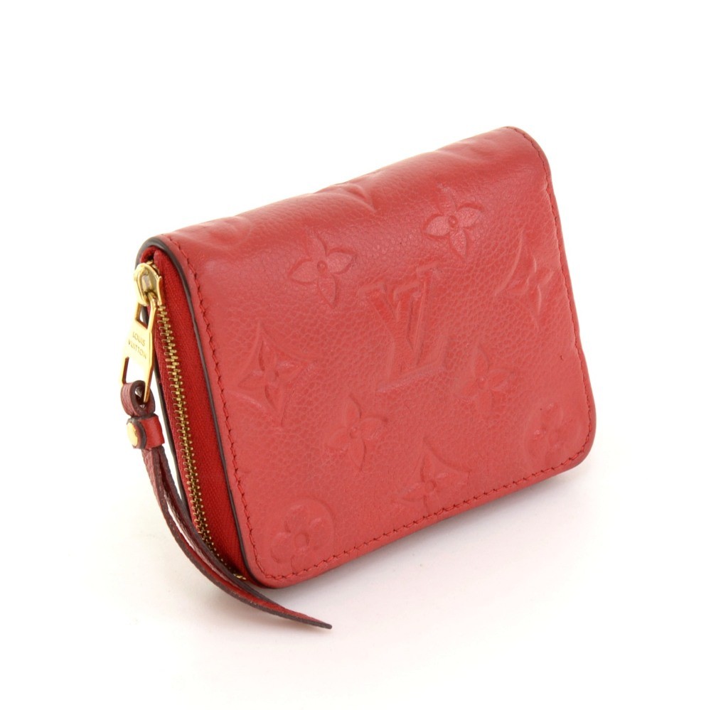 Louis Vuitton 2018 Empreinte Leather Zippy Wallet - Red Wallets,  Accessories - LOU502858