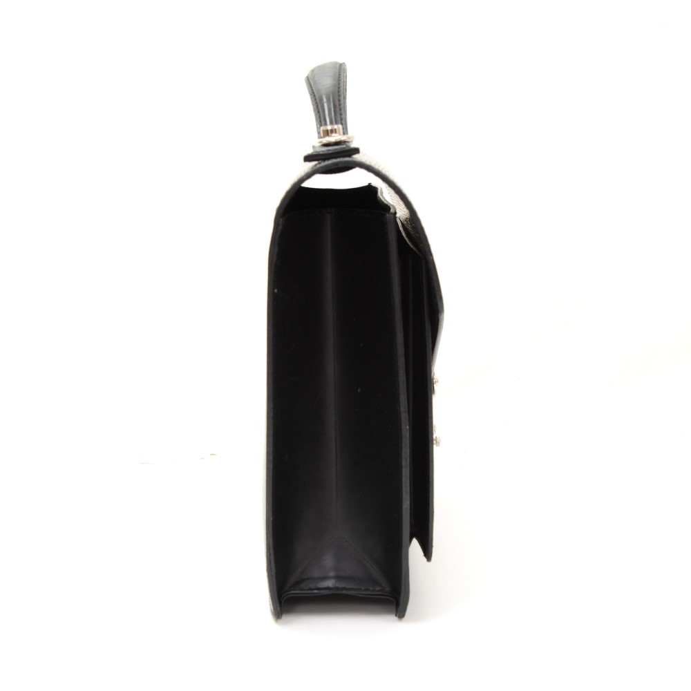 LOUIS VUITTON Epi Monceau Hand Bag Black M52122 LV Auth th2099