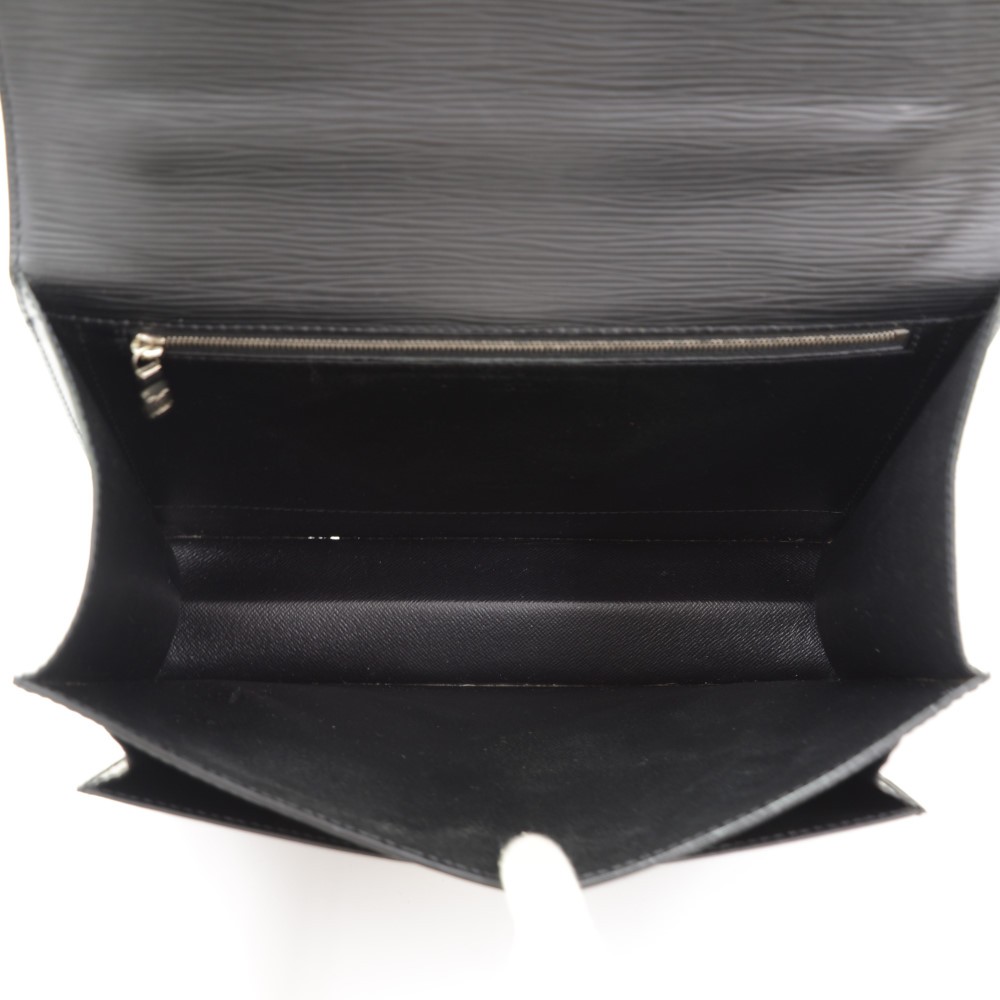 Louis Vuitton Black Epi Leather Monceau Bag - Yoogi's Closet