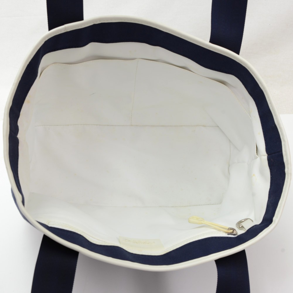 CHANEL, Bags, Auth Chanel Sport Tote Bag Tennis Motif Womens Canvas  Handbagtote Bag Navy