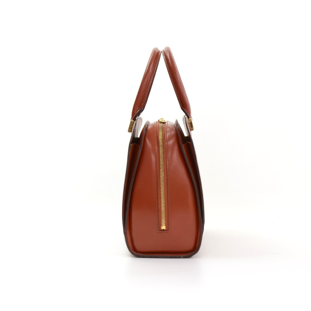 Pont neuf leather handbag Louis Vuitton Brown in Leather - 25303506