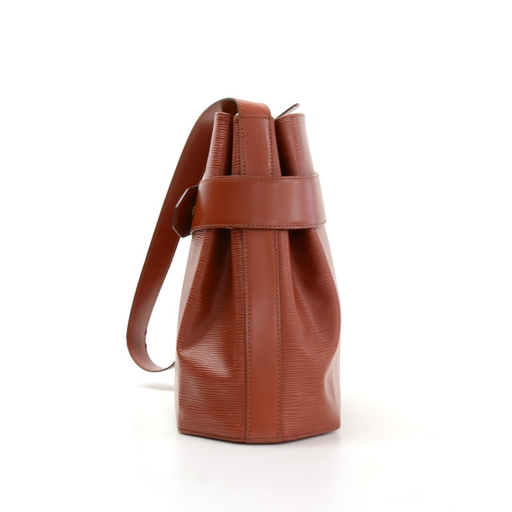 Louis Vuitton, Bags, Louis Vuittonauth Epi Bag M5223 Monceau Womens  Handbag Kenyan Brown