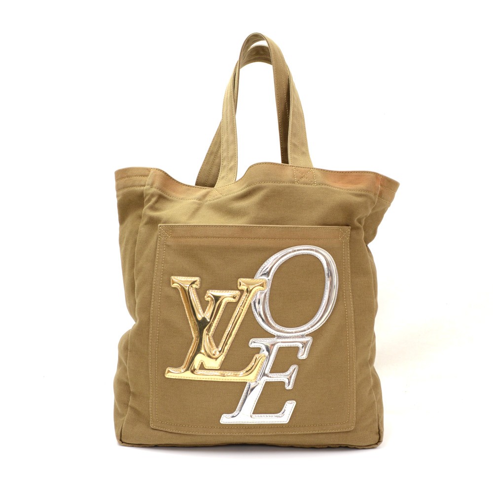 Louis Vuitton Light Beige Canvas Limited Edition That's Love Miroir PM Tote  at 1stDibs
