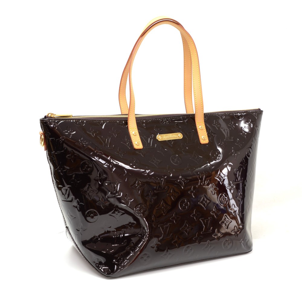 Bellevue leather handbag Louis Vuitton Burgundy in Leather - 26331660