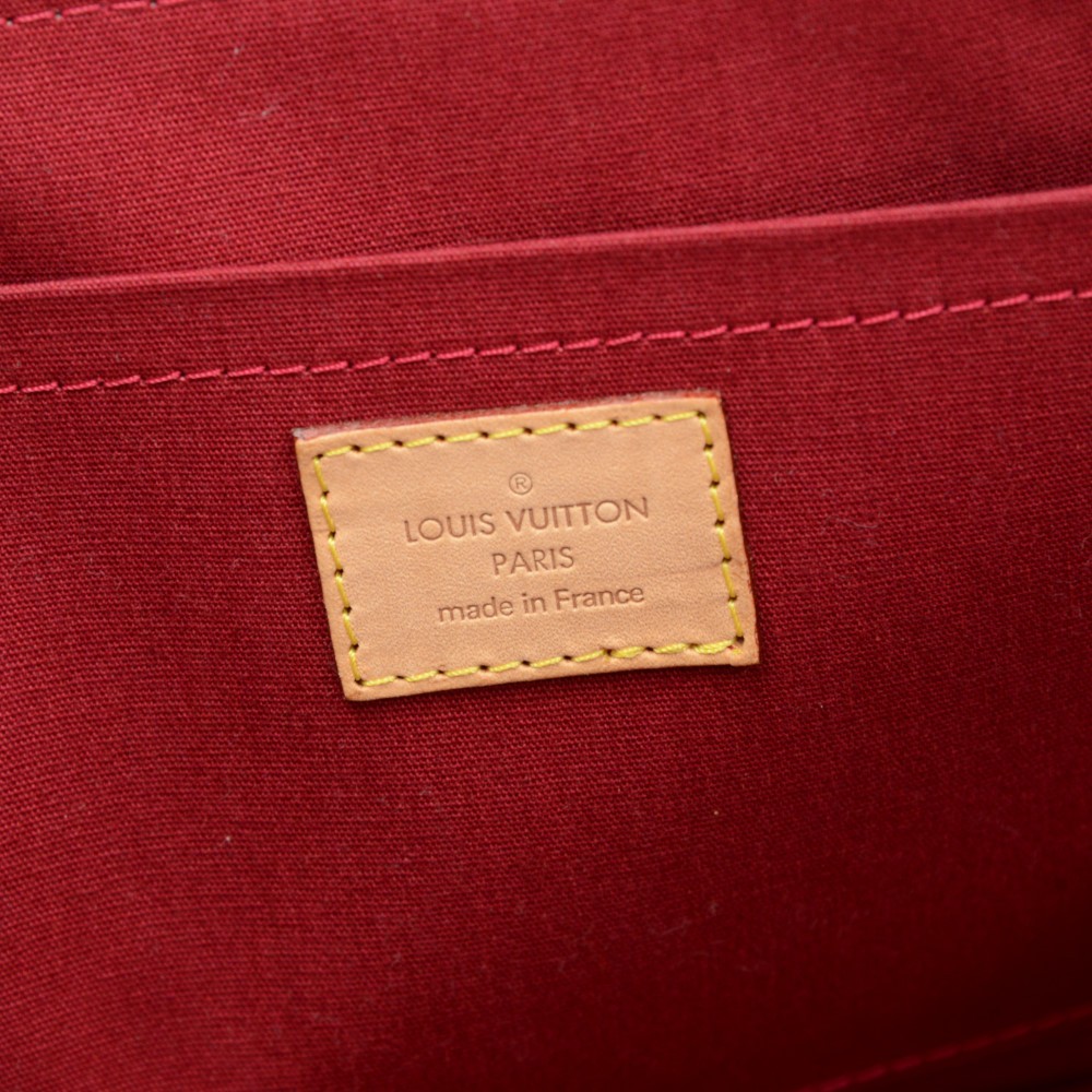 Louis Vuitton Louis Vuitton Porte Monnaies Cruer Red Pomme D'amour