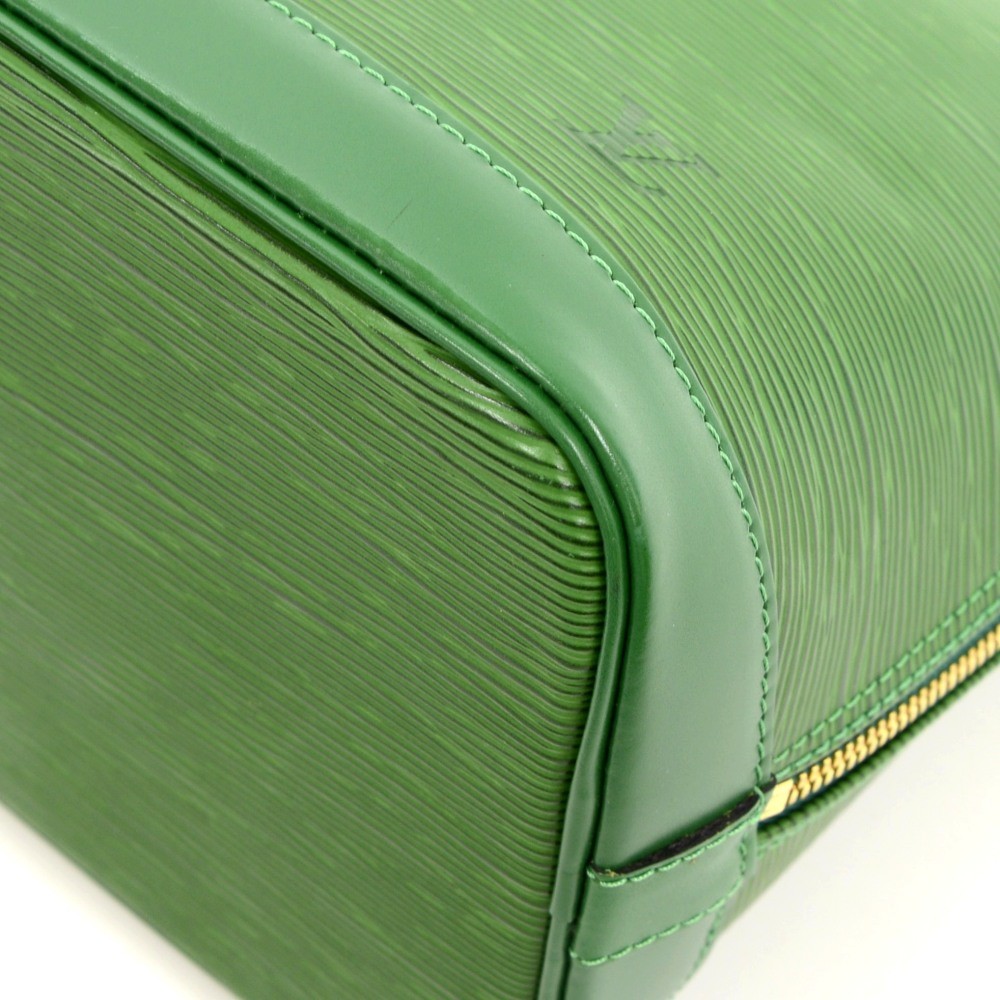 Louis Vuitton Borneo Green Epi Leather Alma PM Bag Louis Vuitton
