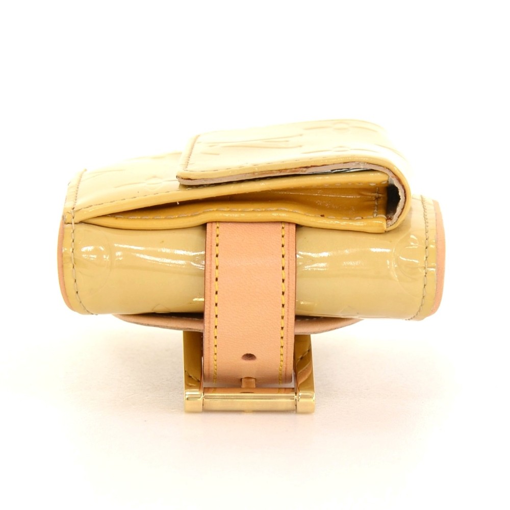 Louis Vuitton Lafayette Street Vernis Leather Bracelet Coin Case