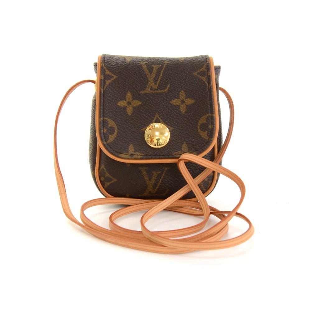Auth Louis Vuitton Monogram Mini Pochette Cancun Shoulder Bag M95313 Used  F/S