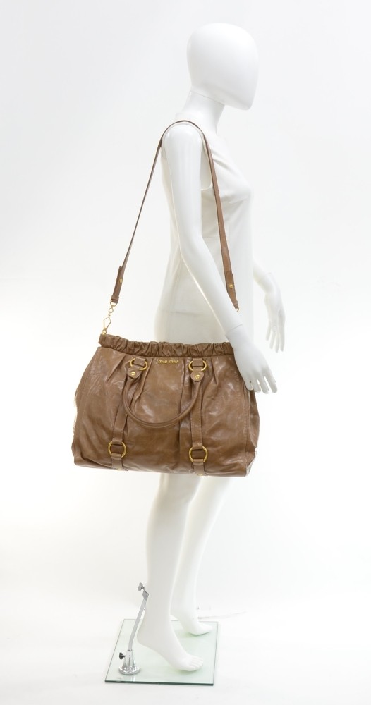 Vitello leather crossbody bag Miu Miu Multicolour in Leather - 35293362