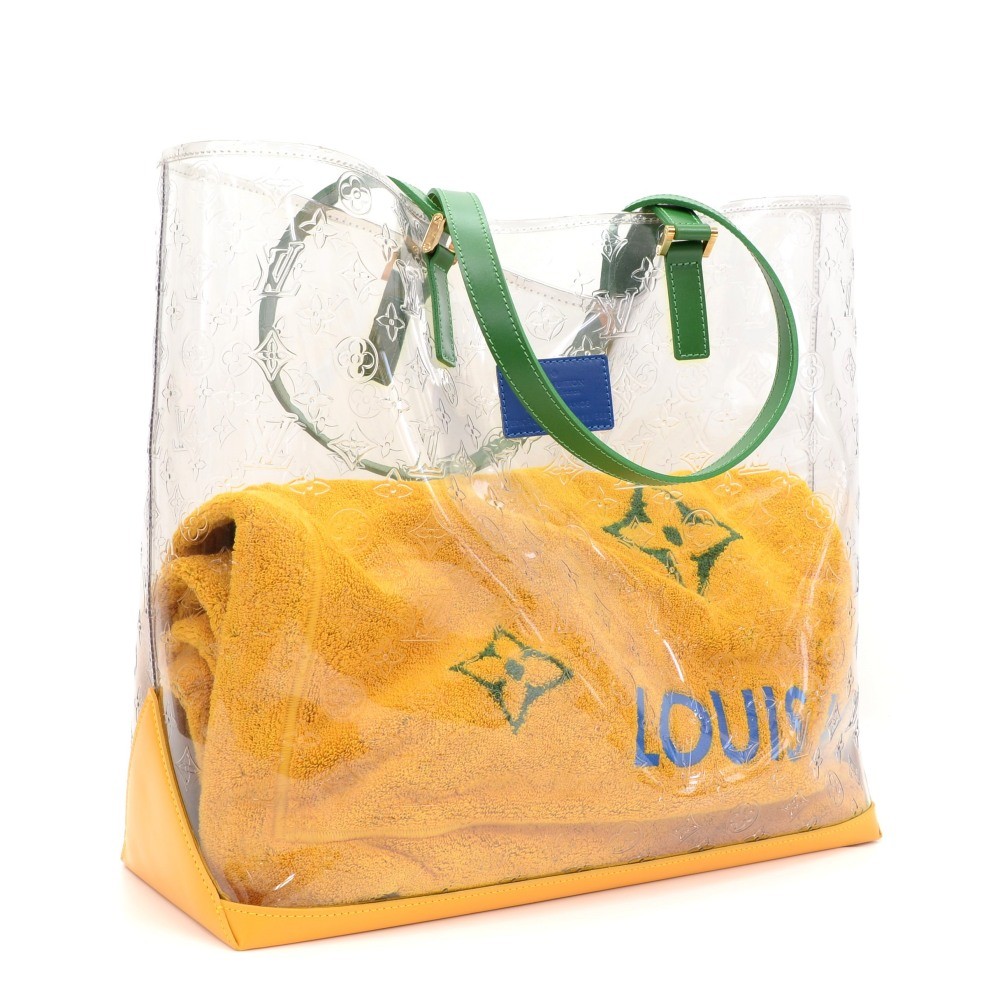 Louis Vuitton M99089 Brazil 500th Anniversary Limited Clear Cabas