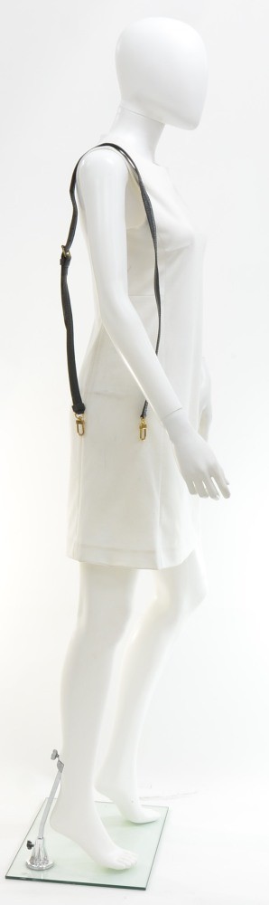 Louis Vuitton Adjustable Shoulder Strap Epi Leather 20mm Black 145429291