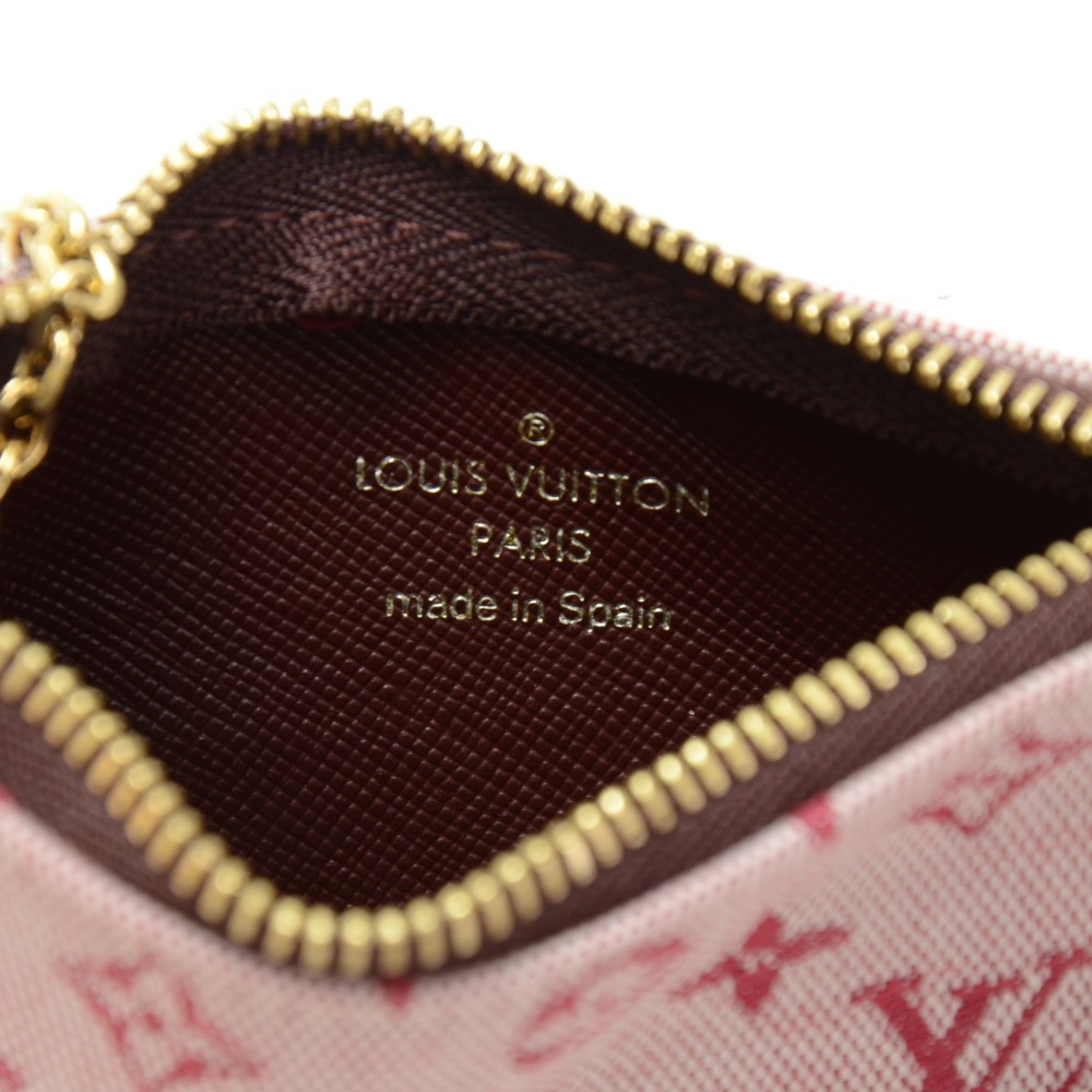 Brown Louis Vuitton Monogram Cerises Porte-Monnaie Round Coin