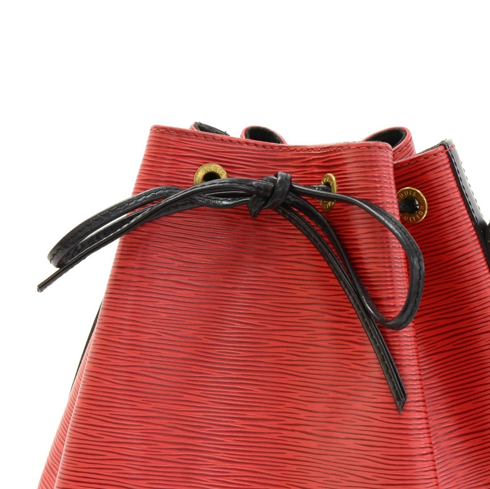 Louis Vuitton Noé Red Leather Shoulder Bag (Pre-Owned) – Bluefly