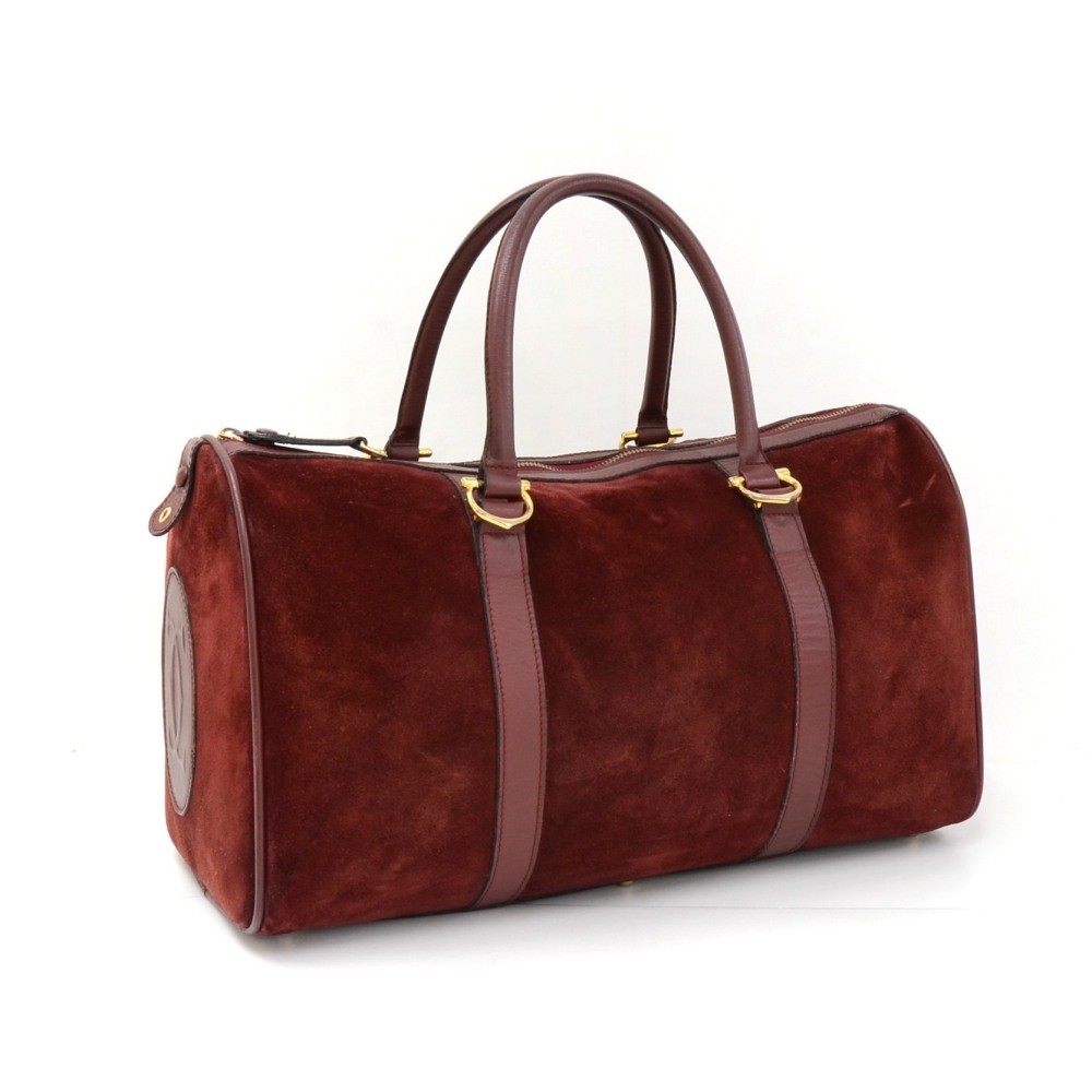 Cartier Must de Cartier Leather Crossbody Bag (SHG-27375) – LuxeDH