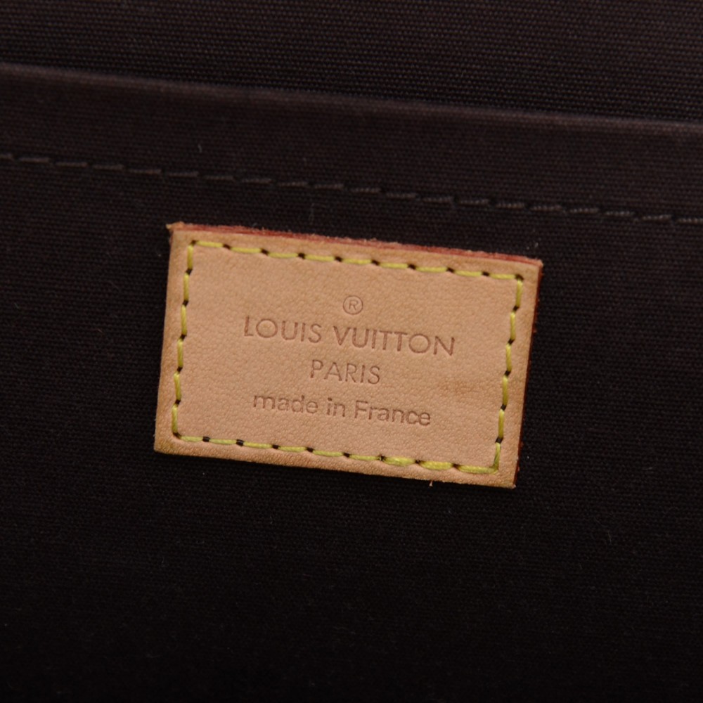 LOUIS VUITTON LOUIS VUITTON Rosewood Avenue Shoulder Bag M93510 Vernis  enamel amarante GHW M93510