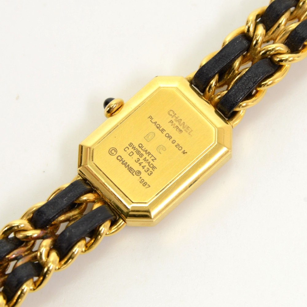 LOUIS VUITTON Plaque G 20 Watch