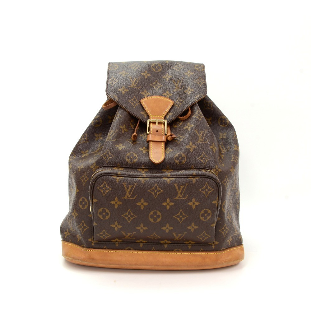 Pre-Owned Louis Vuitton Montsouris GM Monogram Backpack 