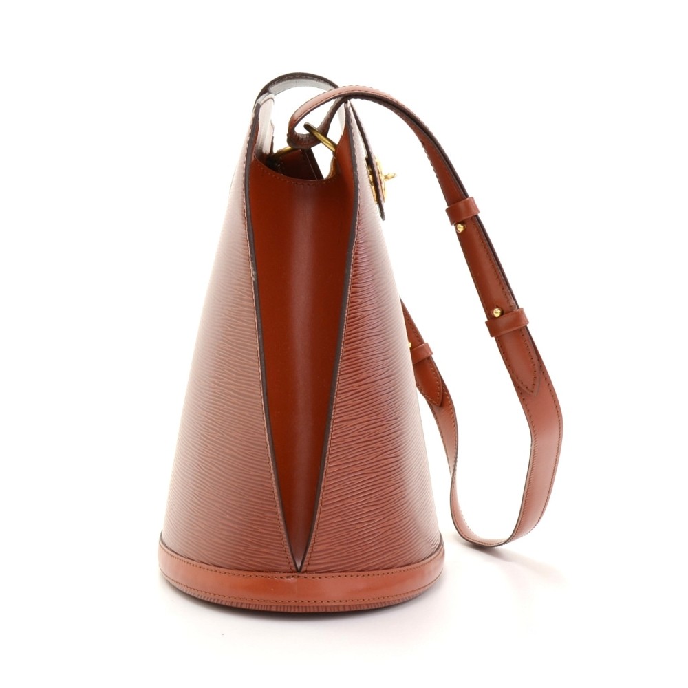 Louis Vuitton Epi Cluny Bag - Brown Bucket Bags, Handbags - LOU527246