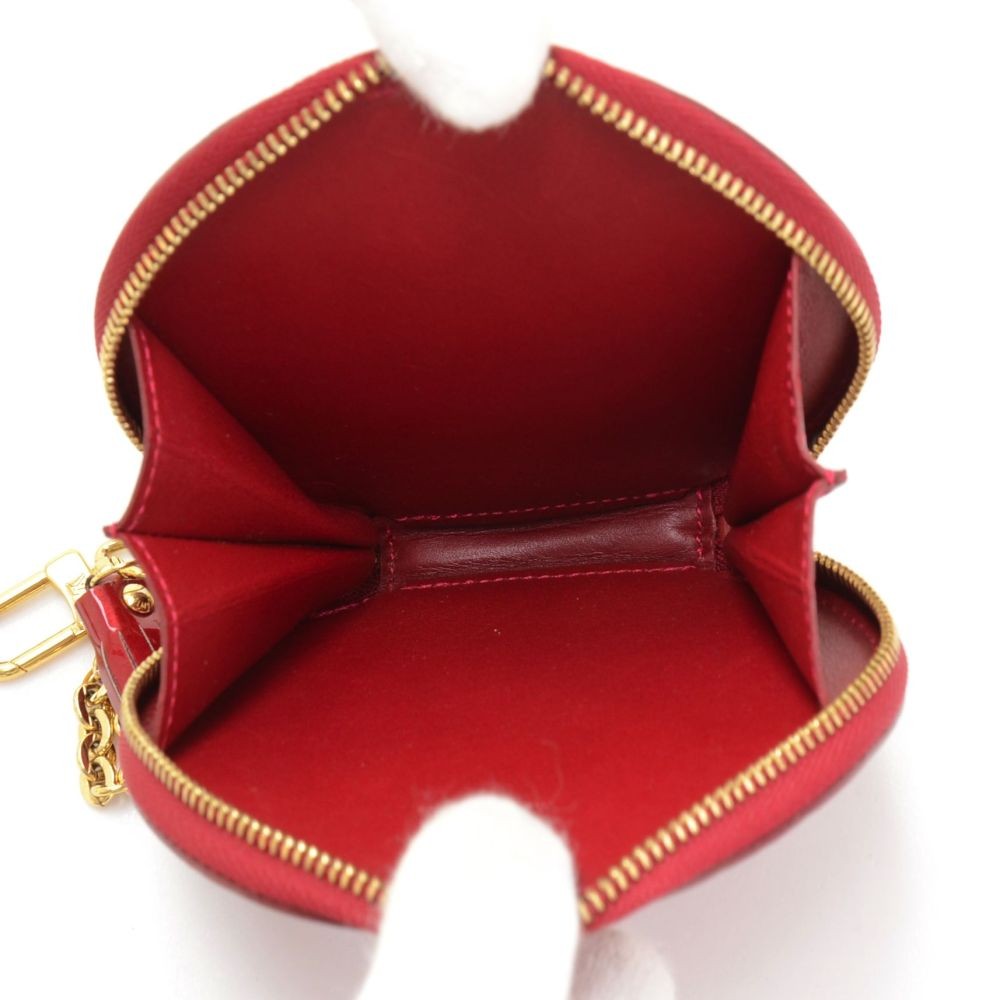 Louis Vuitton – Louis Vuitton Round Coin Purse Crafty Cream & Red