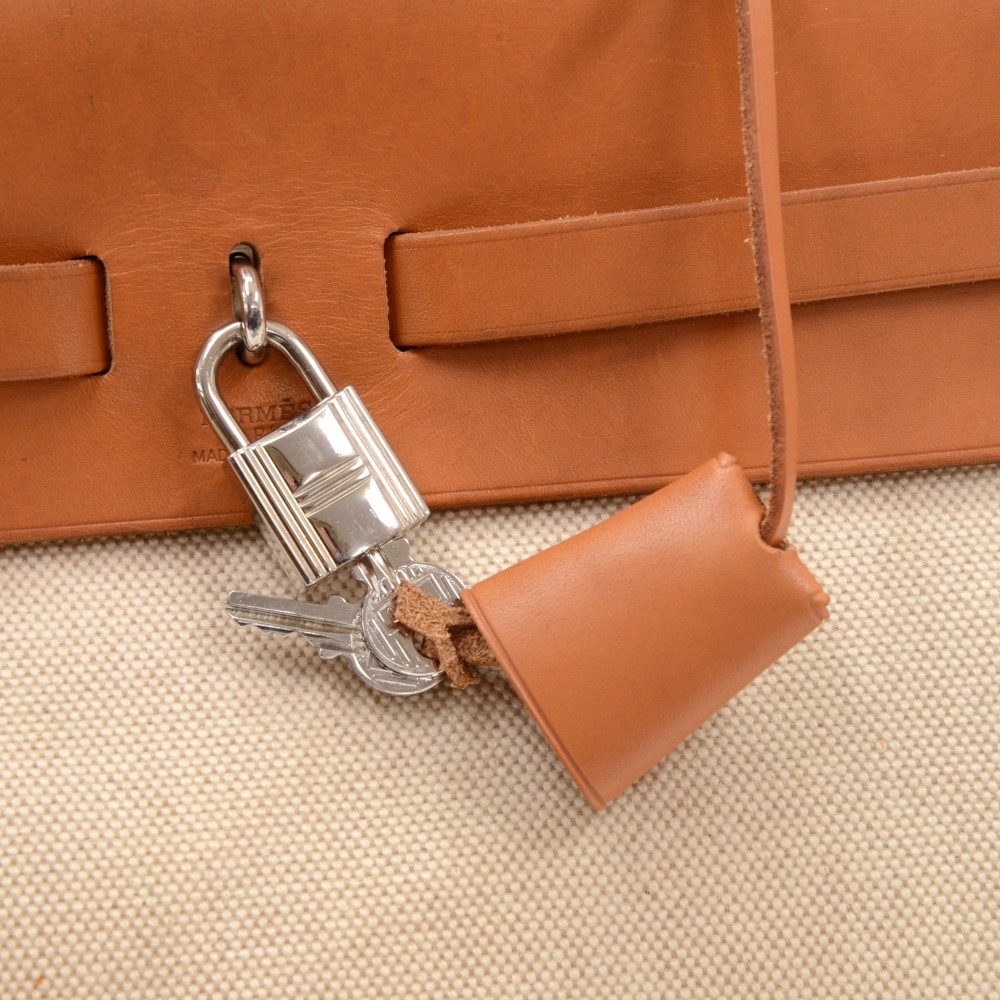 Hermes Togo Kelly 35 Retourne Chocolate Brown Silver PDH