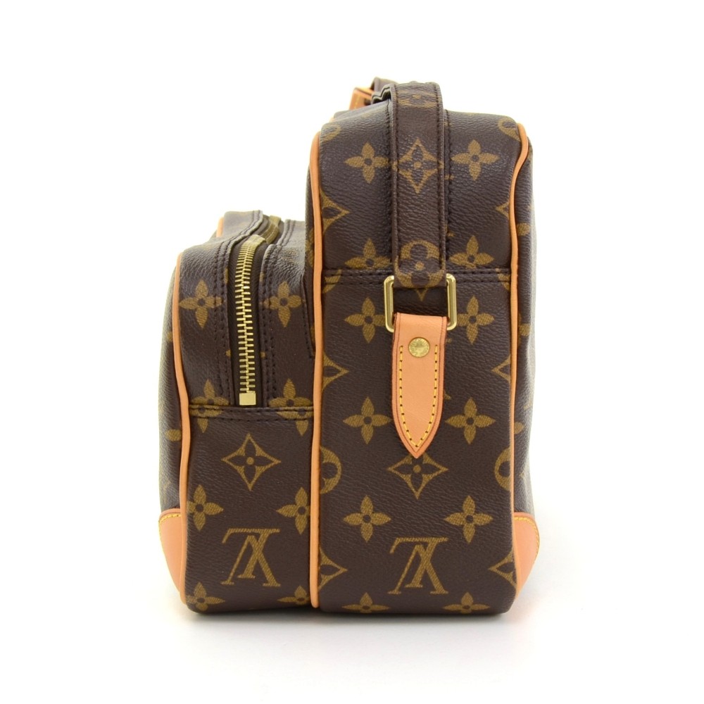 Louis Vuitton Monogram Canvas Nile MM Messenger Bag (SHF-23321) – LuxeDH